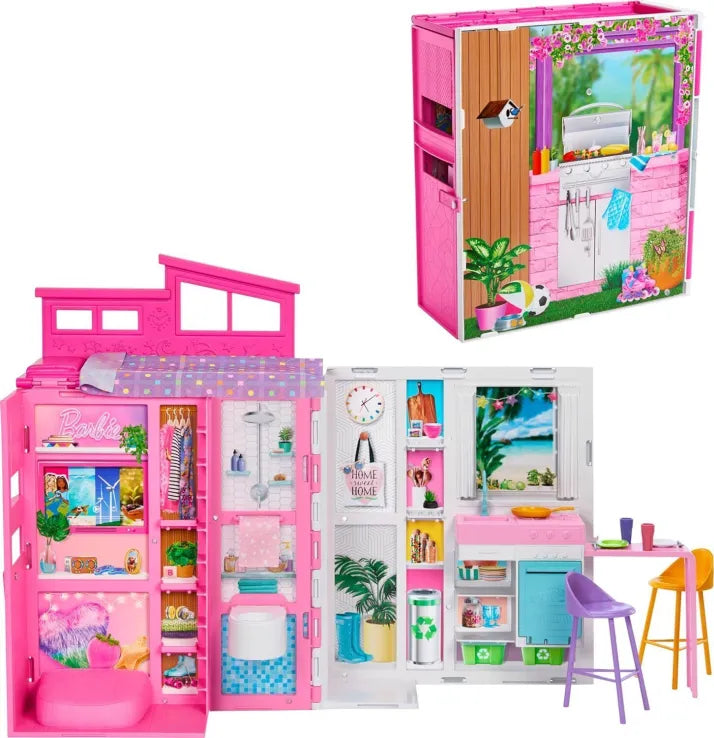 Barbie Σπιτάκι - Βαλιτσάκι (HRJ76) - Fun Planet
