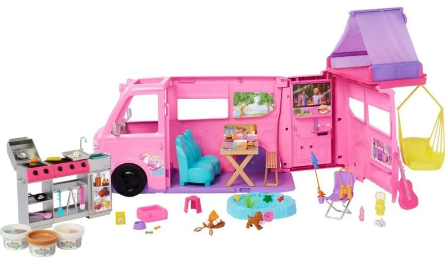 Barbie Νέο Τροχόσπιτο (HRJ78) - Fun Planet