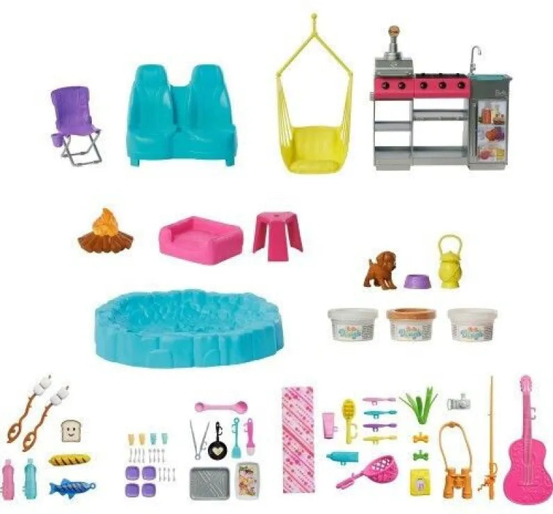 Barbie Νέο Τροχόσπιτο (HRJ78) - Fun Planet