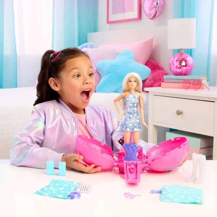 Barbie Lamp A Touch of Magic Mermaid Doll Magical Transformation (HRP97)