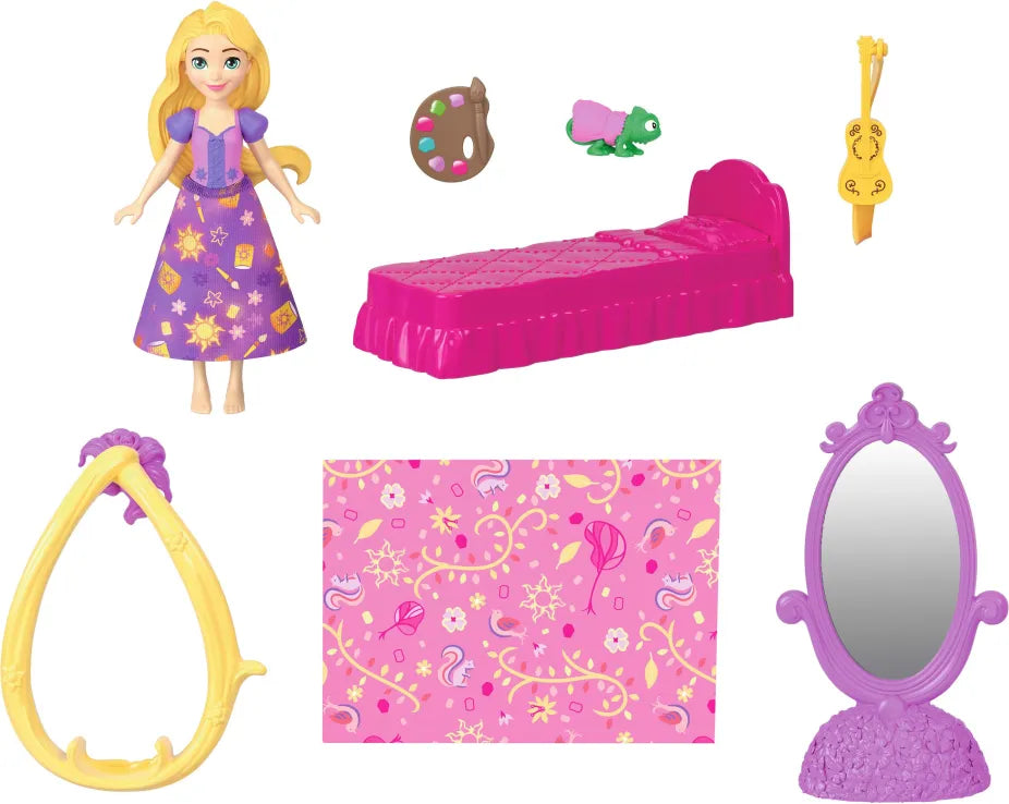 Disney Princess Μίνι Κούκλες Το Παλάτι Της Ραπουνζέλ (JDP61)