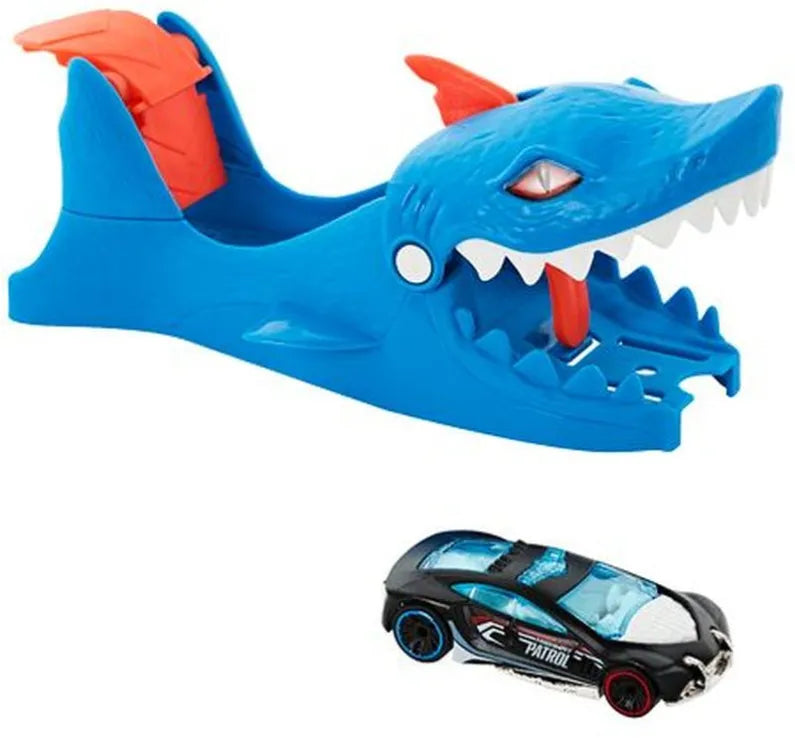 Hot Wheels City Θηρία Εκτοξευτές Shark Launcher (GVF43) - Fun Planet
