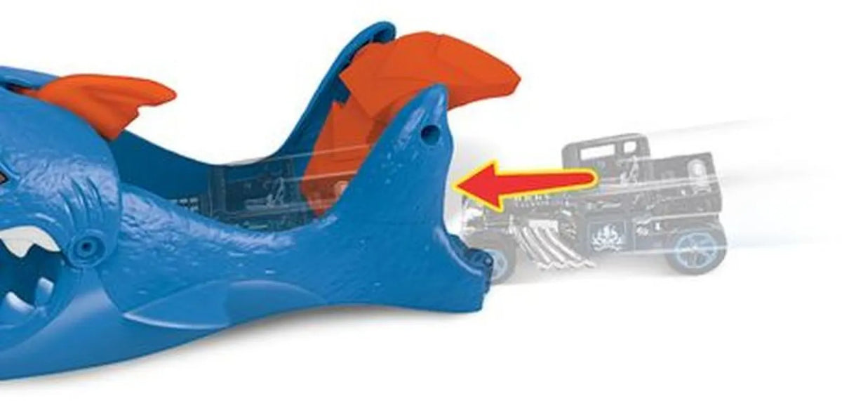 Hot Wheels City Θηρία Εκτοξευτές Shark Launcher (GVF43) - Fun Planet