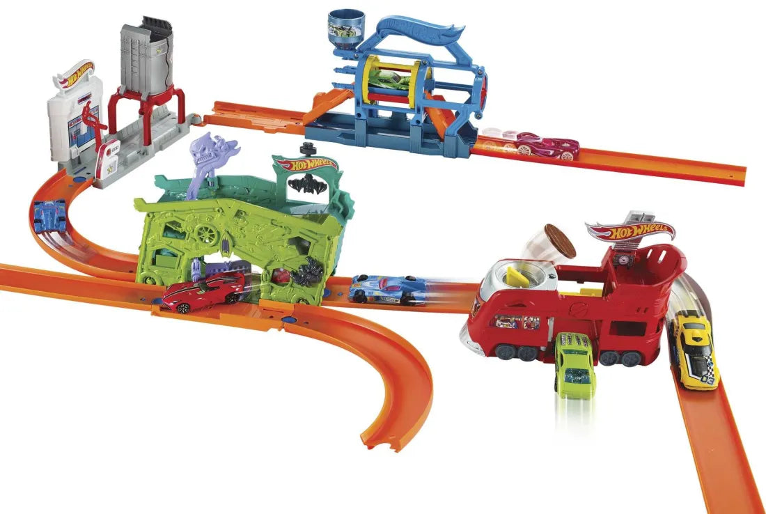 Hot Wheels City Αναδιπλούμενες Πίστες Dine & Dash (FJN39) - Fun Planet