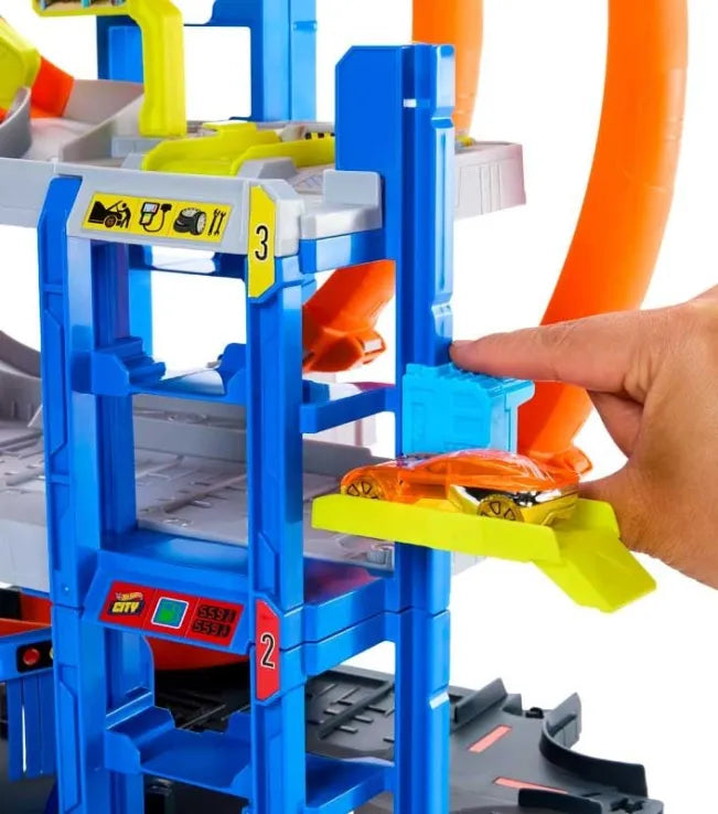 Hot Wheels City Mega Γκαράζ (JBM74) - Fun Planet