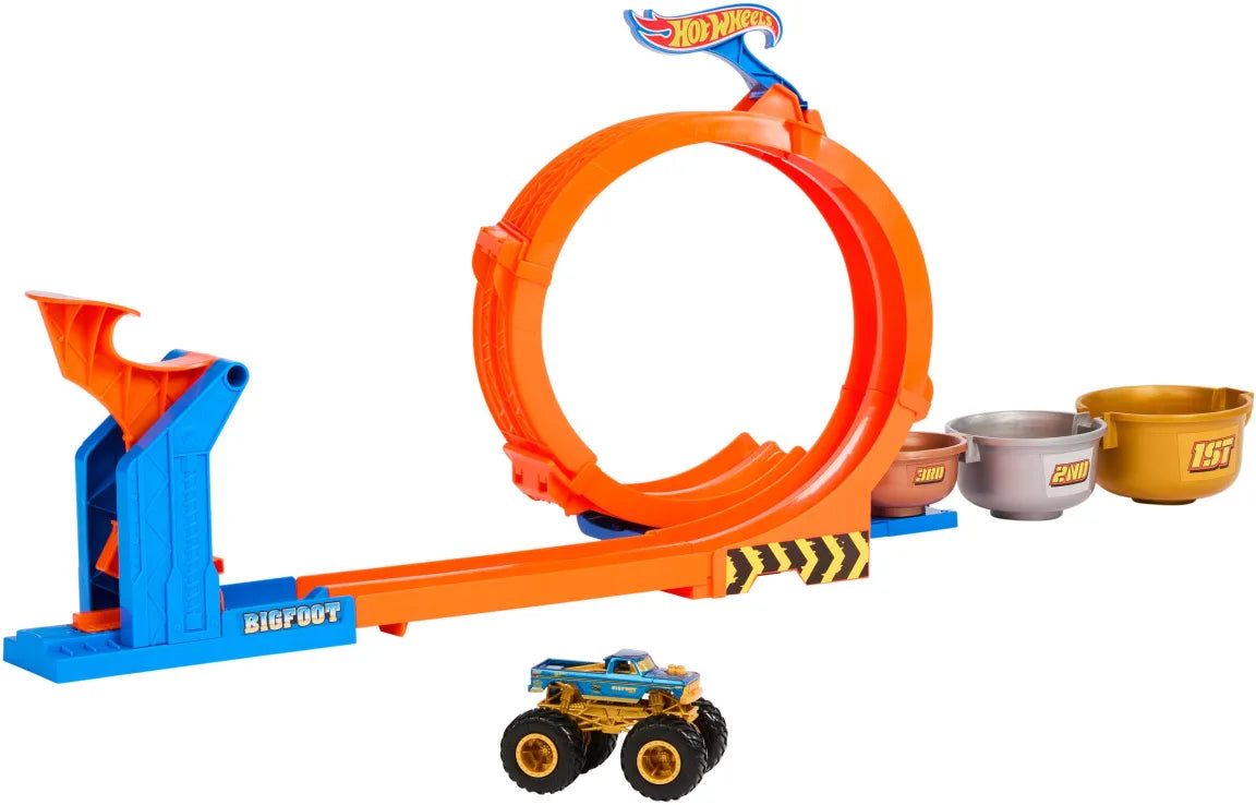 Hot Wheels Monster Trucks Πίστα Διεκδίκηση Κυπέλλου (JBX64) - Fun Planet