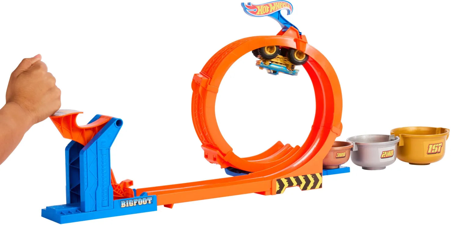 Hot Wheels Monster Trucks Πίστα Διεκδίκηση Κυπέλλου (JBX64) - Fun Planet