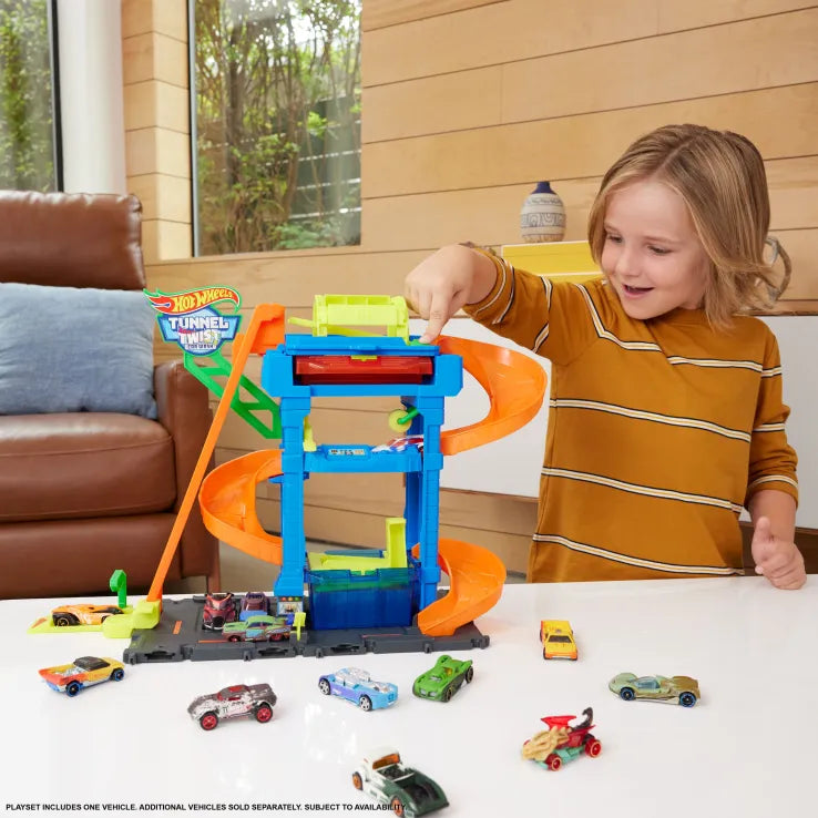Hot Wheels Χρωμοκεραυνοί Πλυντήριο (HTN80) - Fun Planet
