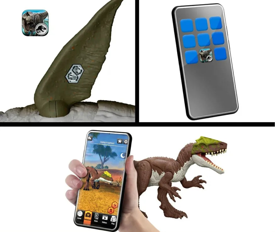 Jurassic World Rebirth Δεινόσαυρος Bite 'N Blast Mosasaurus Με Λειτουργία Κίνησης (JCH00) - Fun Planet
