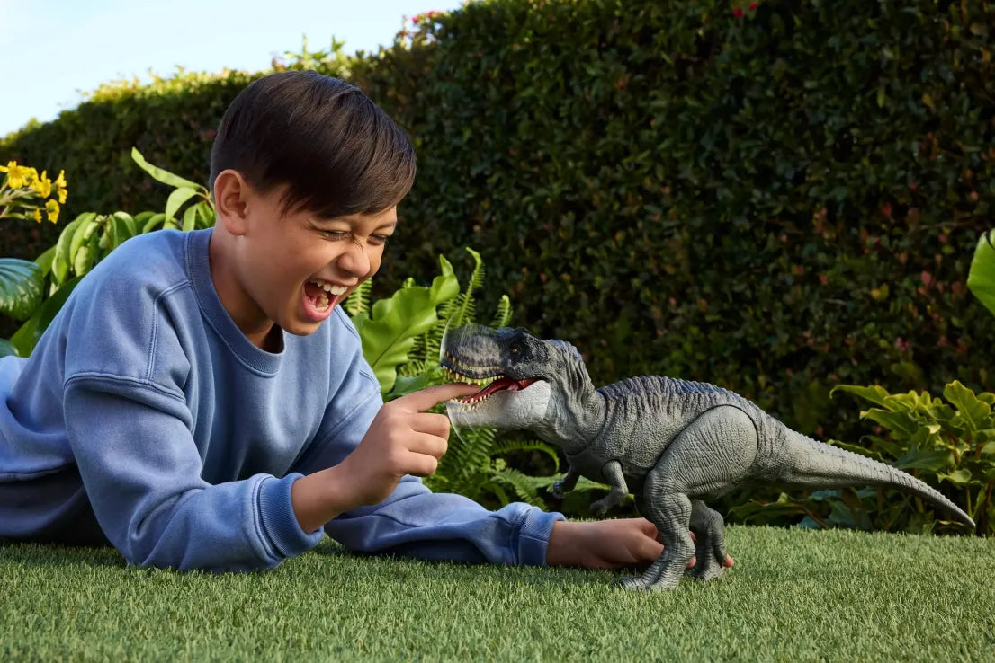 Jurassic World Rebirth Δεινόσαυρος Power Devour T-Rex Με Επαναλαμβανόμενο Δάγκωμα Και Ήχους (JCH02) - Fun Planet
