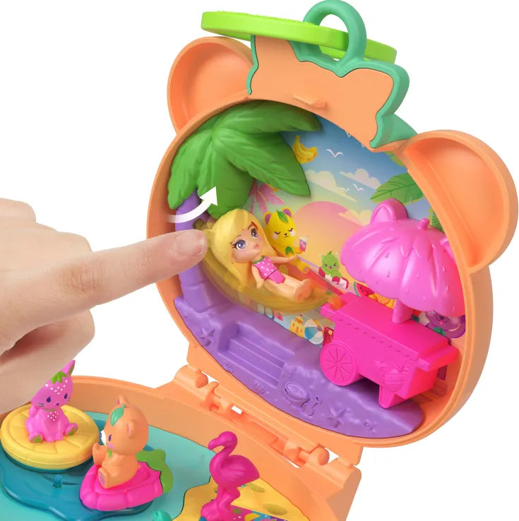 Polly Pocket Polly Μίνι Λούτρινο Αρκουδάκι (JKC79)
