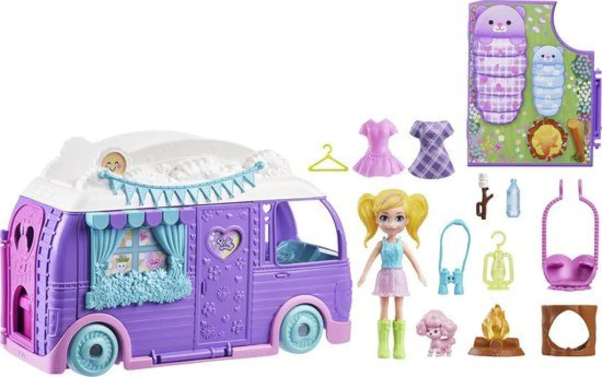 Polly Pocket Polly Τροχόσπιτο (JCC32) - Fun Planet