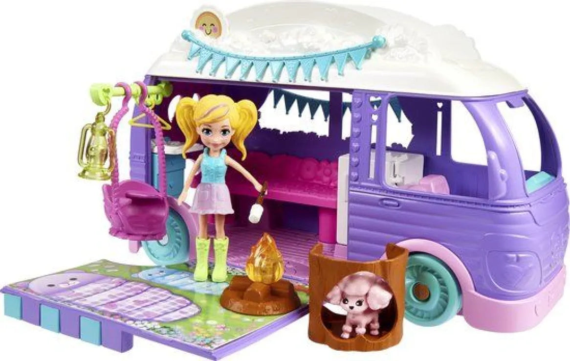Polly Pocket Polly Τροχόσπιτο (JCC32) - Fun Planet