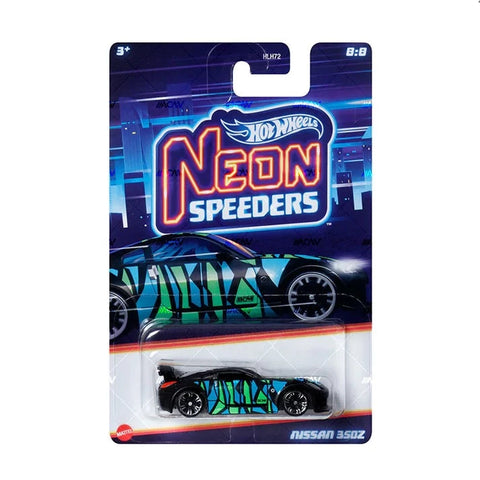 Hot Wheels Νeon Speeders Αυτοκινητάκια Nissan 350Z (HRW74) - Fun Planet