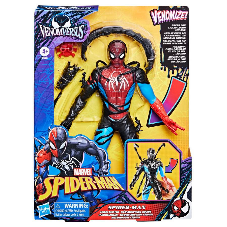 Marvel Spider-Man Venomversus Spider-Man Liquid Shifter Action Figure (G0728) - Fun Planet