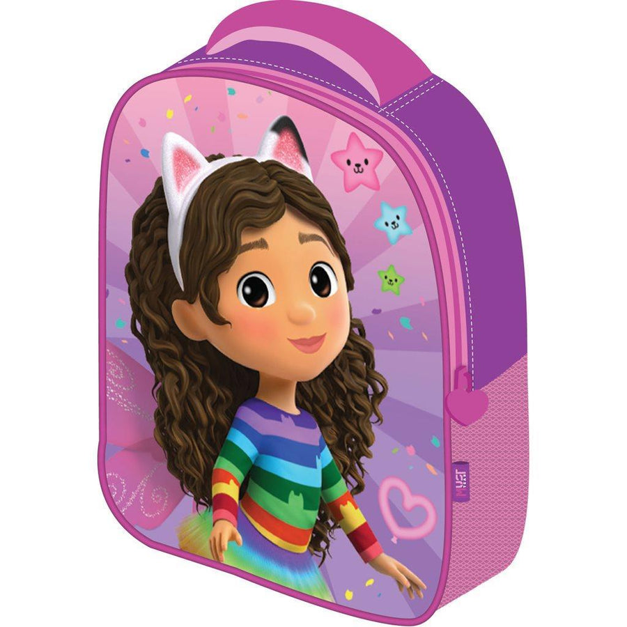 Τσάντα Πλάτης Νηπίου EVA 26x10x32εκ 1 Θήκη 3D Gabby's Dollhouse Must Team (574112) - Fun Planet