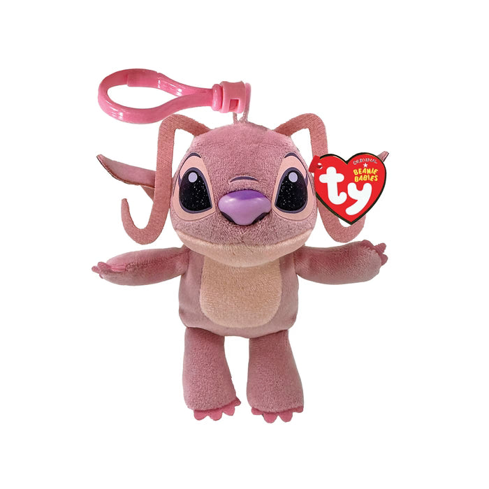 TY Beanie Babies Μπρελόκ Χνουδωτό Disney Stitch Angel 8,5εκ (1607-34017) - Fun Planet