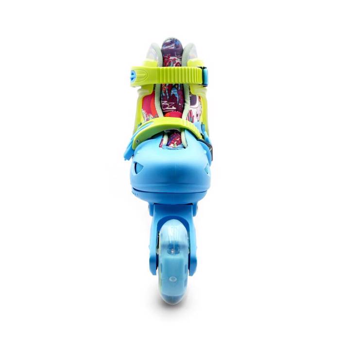 PLY Flash Boy Αυξομειούμενα Πατίνια Γαλάζιο Λάιμ (18.400901) - Fun Planet
