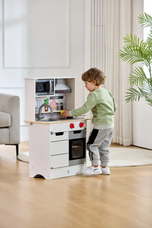 Hape Playfully Delicious Ξύλινη Κουζίνα Super Serve (E3211A)