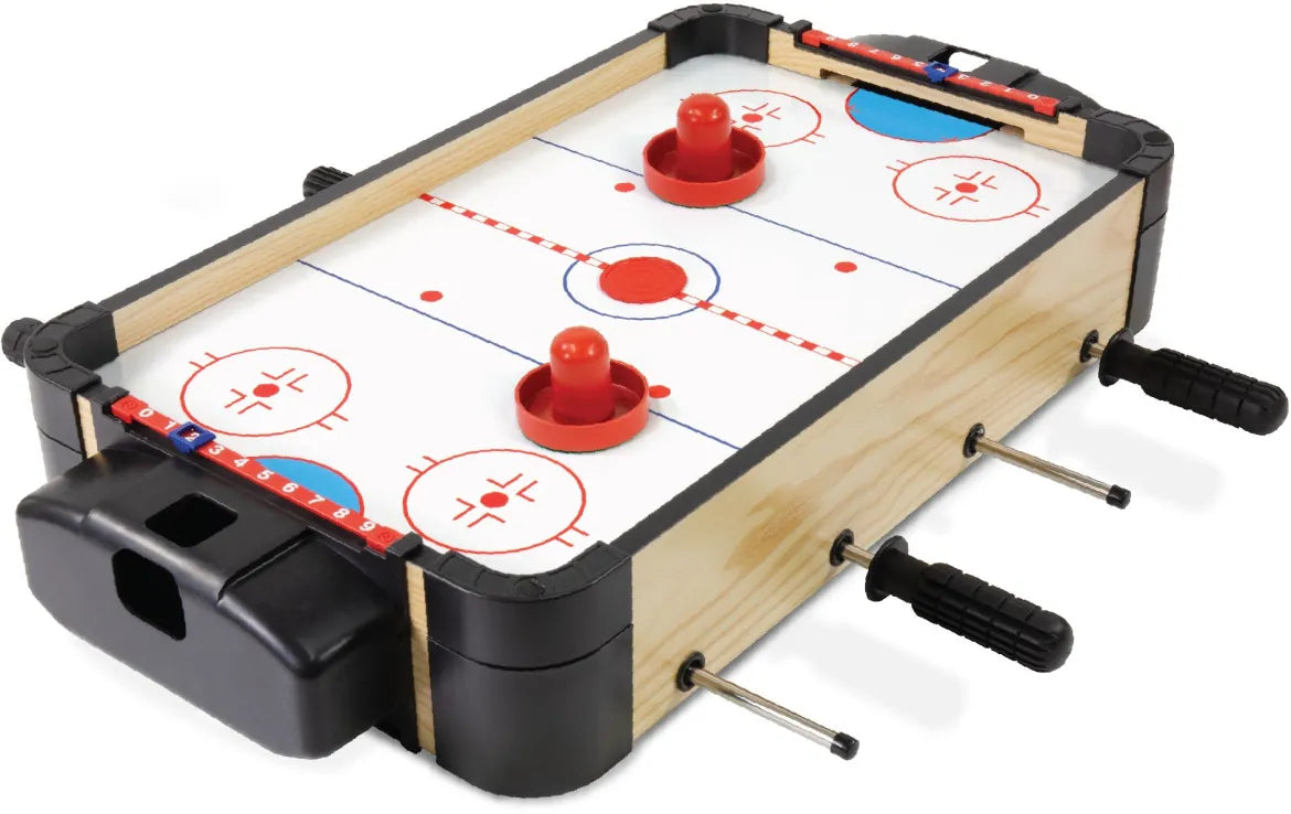 MAM Ξύλινο Ποδοσφαιράκι & Air Hockey Tabletop 2 In 1 (MA3150BH) - Fun Planet