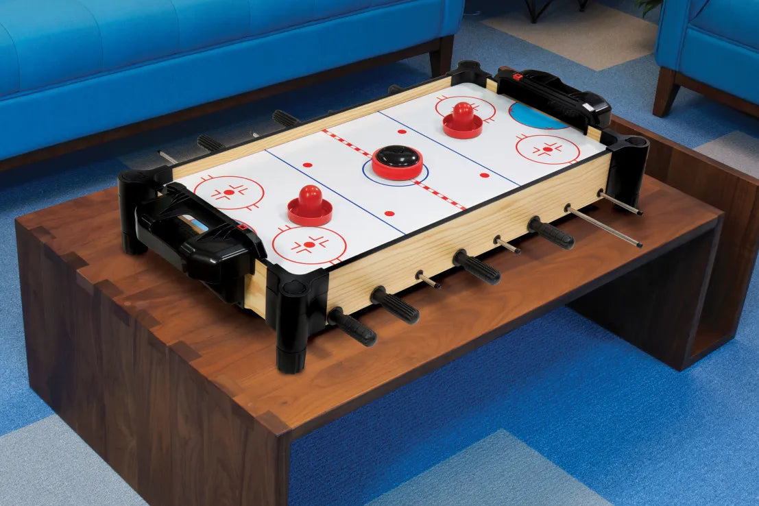 MAM Ξύλινο Ποδοσφαιράκι & Air Hockey Tabletop 82cm (MA8150_H)