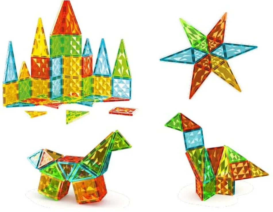 Geomag Magnetic Tiles Gems 44pcs (PF.224.102.00) - Fun Planet
