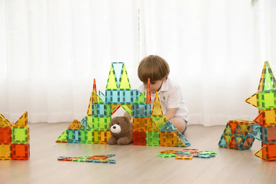 Geomag Magnetic Tiles Gems 16pcs (PF.224.100.00) - Fun Planet