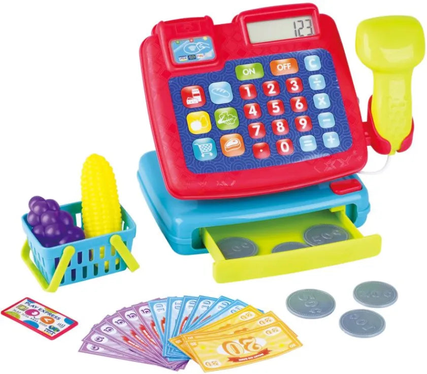 Playgo Smart Ταμειακή Μηχανή Μπαταρίας B/O 26 τεμάχια (3221)
