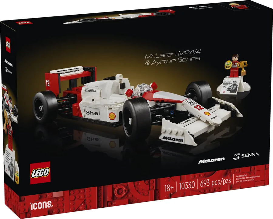 LEGO Icons McLaren MP4/4 & Ayrton Senna (10330) - Fun Planet