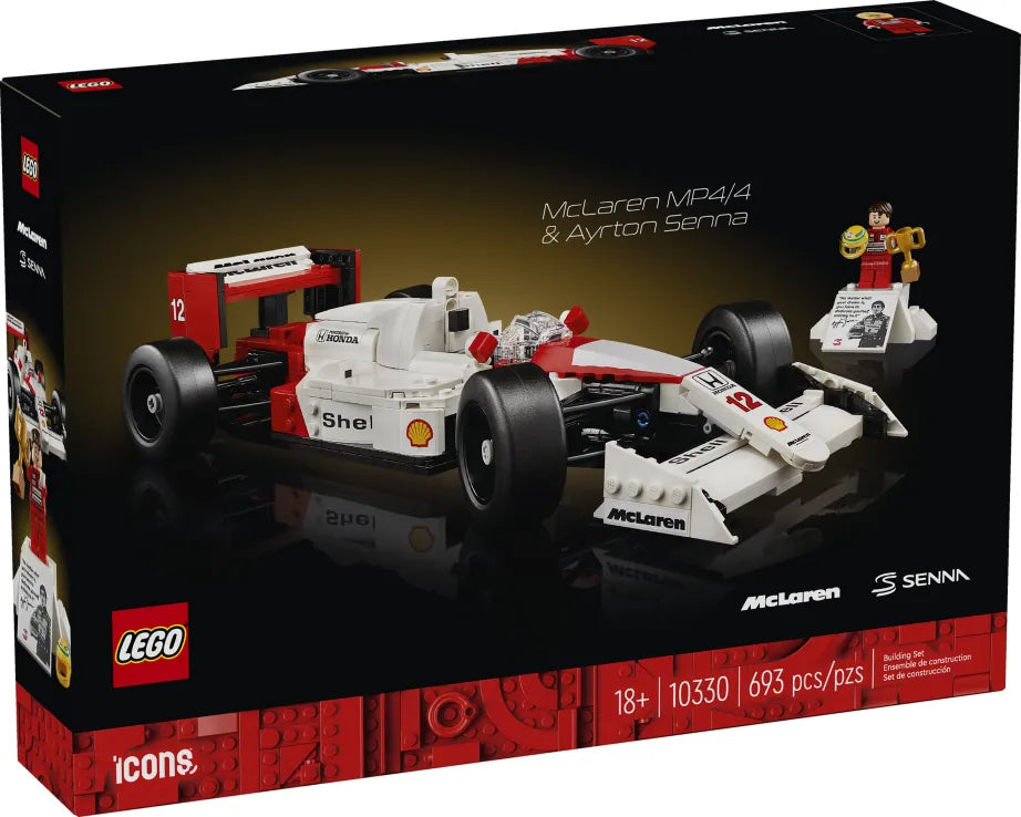 LEGO Icons McLaren MP4/4 & Ayrton Senna (10330) - Fun Planet