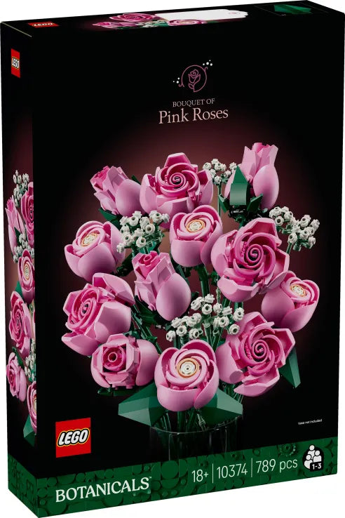LEGO® Botanicals Bouquet Of Pink Roses (10374) - Fun Planet