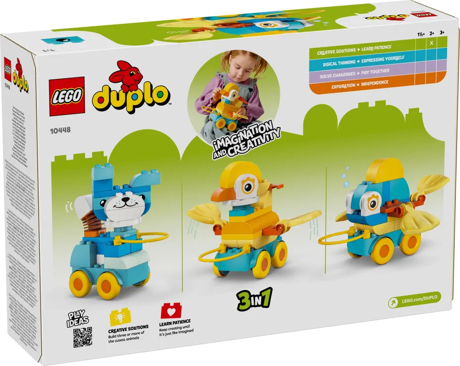 LEGO Duplo 3in1 Animals On Wheels (10448)