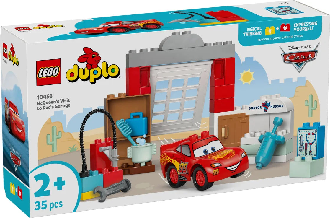 LEGO Duplo Disney McQueen's Visit To Doc's Garage (10456) - Fun Planet