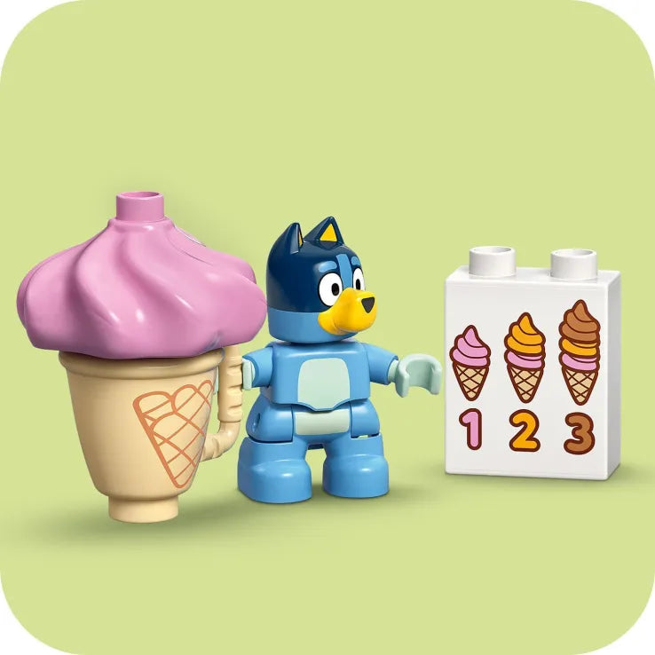 LEGO Duplo Bluey Ice Cream Trip With Bluey (10458)