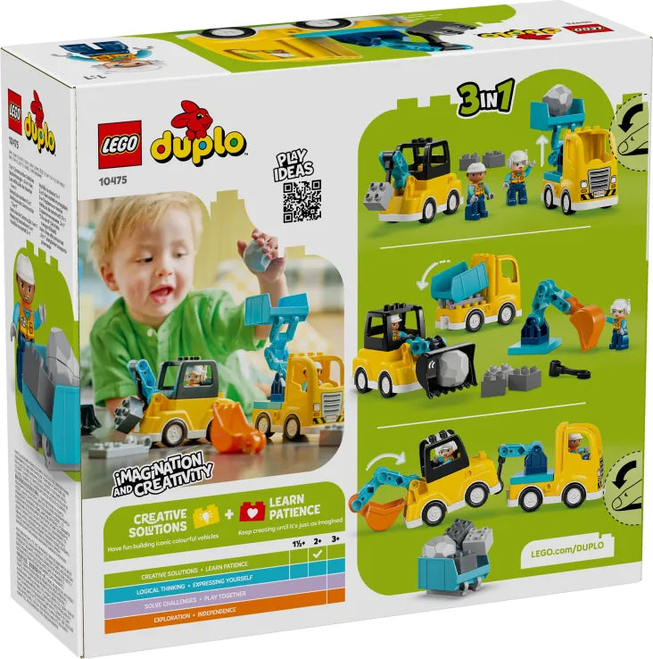 LEGO Duplo 3in1 Construction Vehicles (10475)