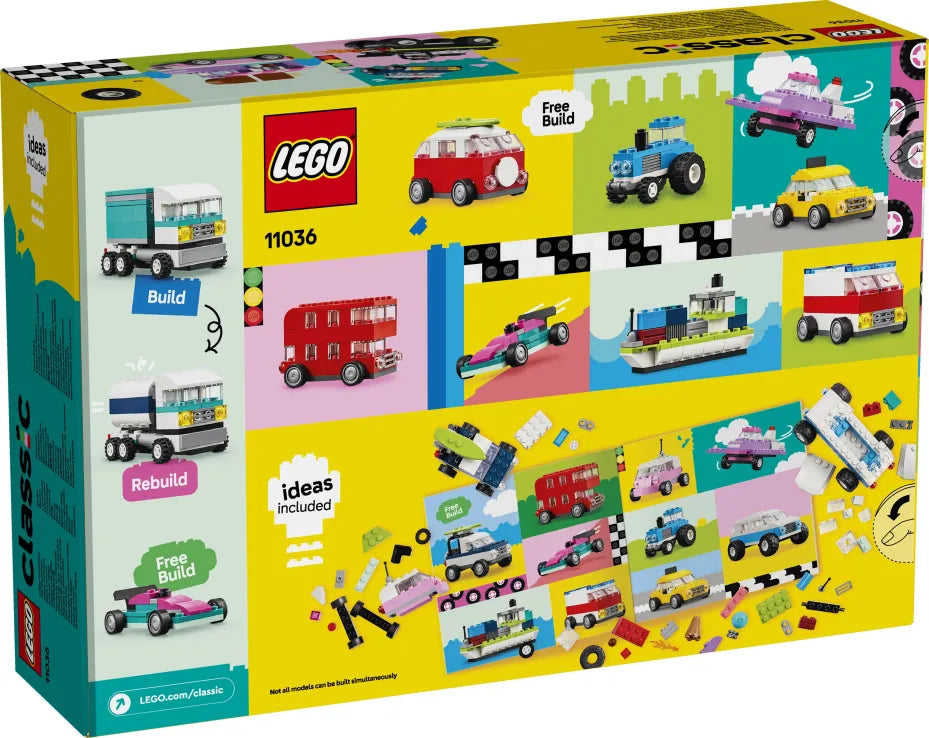 LEGO Classic Creative Vehicles (11036) - Fun Planet