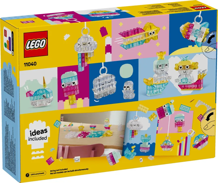 LEGO Classic Magical Transparent Box (11040) - Fun Planet