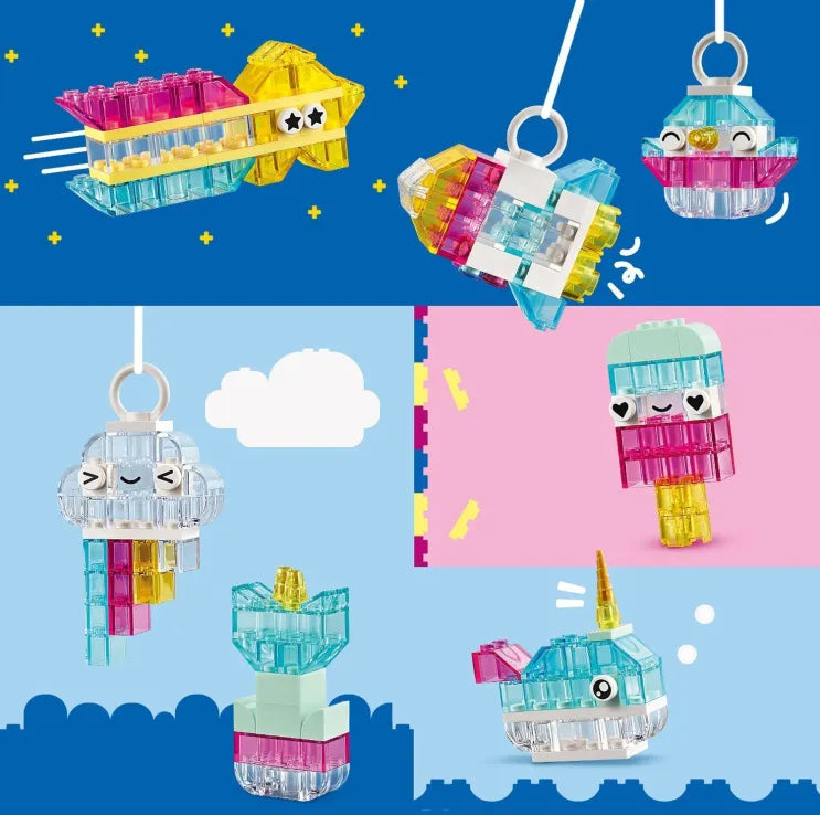 LEGO Classic Magical Transparent Box (11040) - Fun Planet