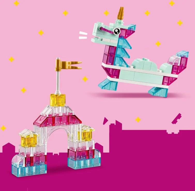 LEGO Classic Magical Transparent Box (11040) - Fun Planet