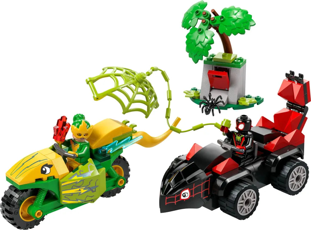 LEGO Marvel Spin And Electro Dinosaur Vehicle Chase (11198) - Fun Planet
