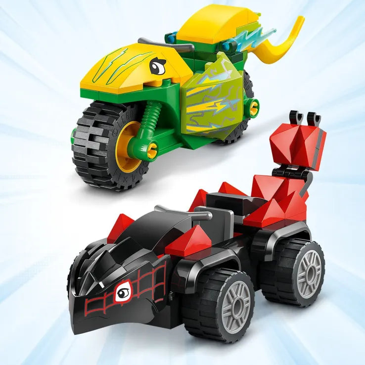 LEGO Marvel Spin And Electro Dinosaur Vehicle Chase (11198) - Fun Planet