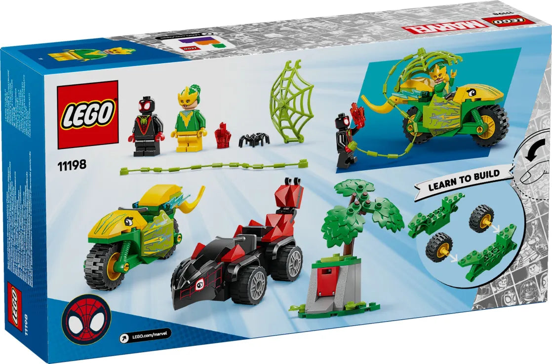 LEGO Marvel Spin And Electro Dinosaur Vehicle Chase (11198) - Fun Planet