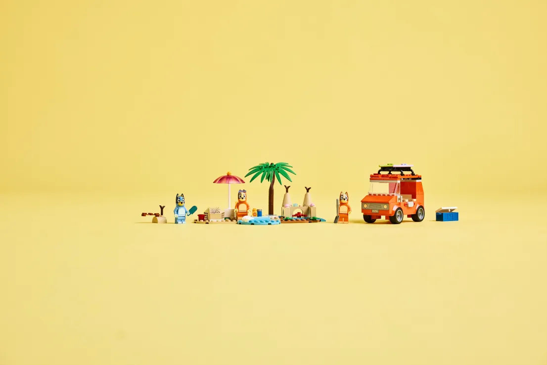 LEGO Bluey's Beach & Family Car Trip (11202)