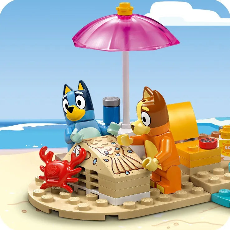 LEGO Bluey's Beach & Family Car Trip (11202)