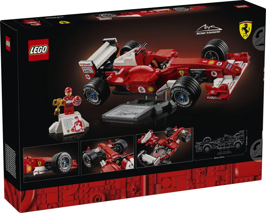 LEGO Icons Ferrari F2004 & Michael Schumacher (11375) - Fun Planet