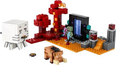 LEGO Minecraft The Nether Portal Ambush (21255) - Fun Planet