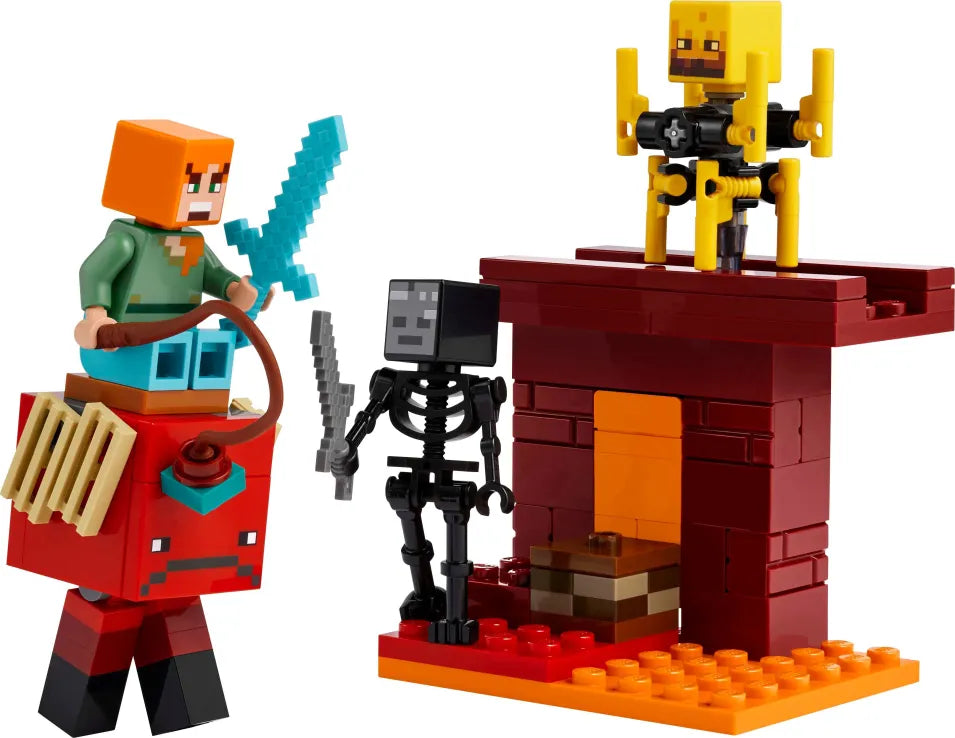 LEGO Minecraft The Nether Lava Battle (21266) - Fun Planet