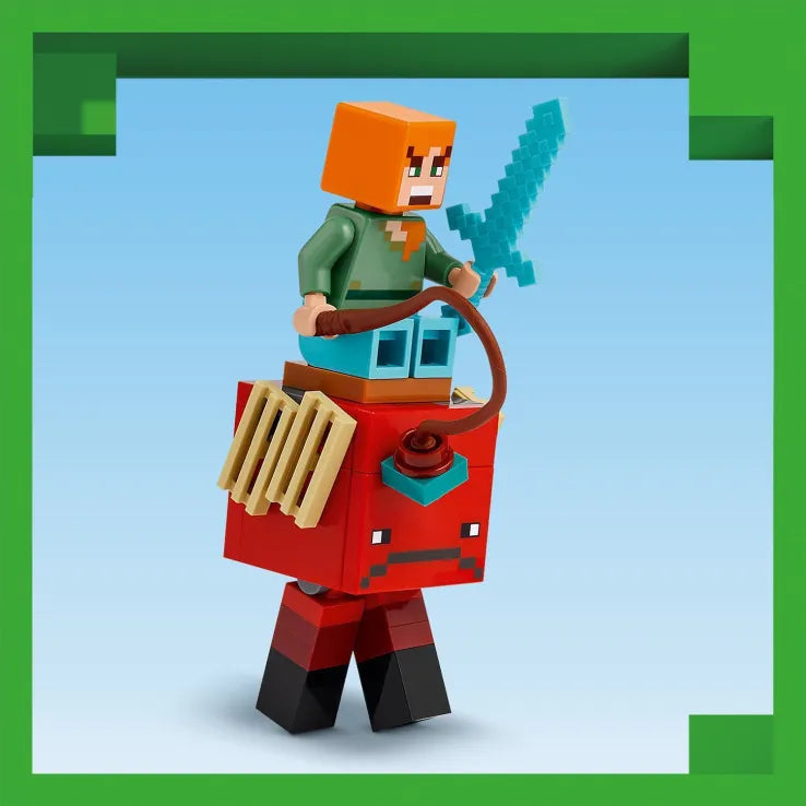 LEGO Minecraft The Nether Lava Battle (21266) - Fun Planet