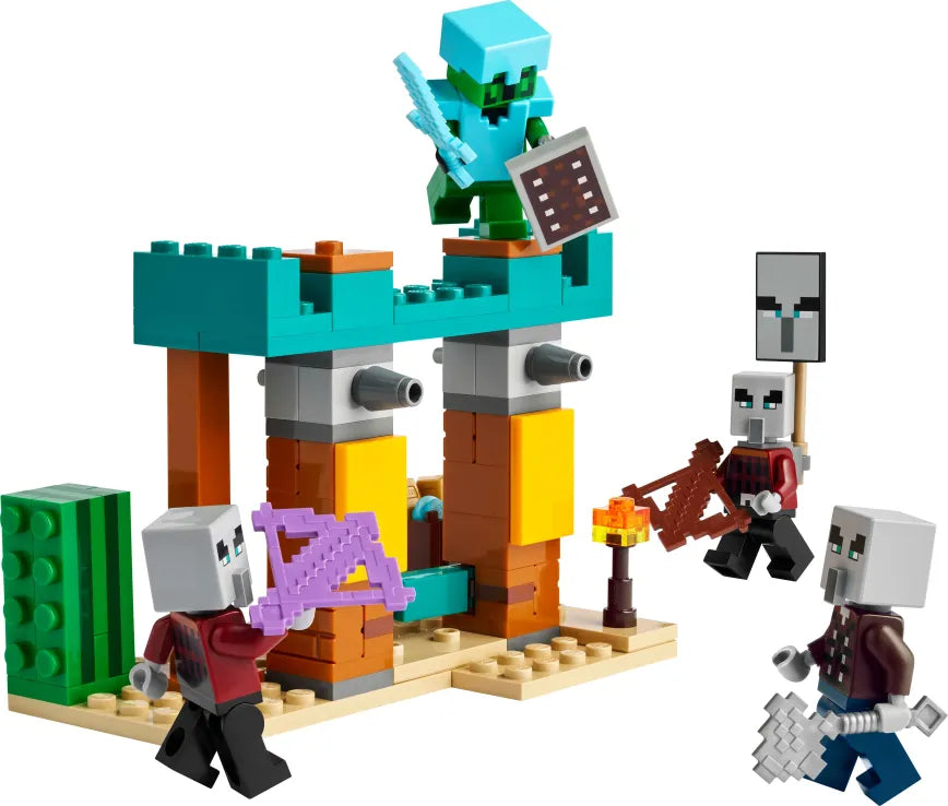 LEGO Minecraft The Illager Desert Patrol (21267) - Fun Planet