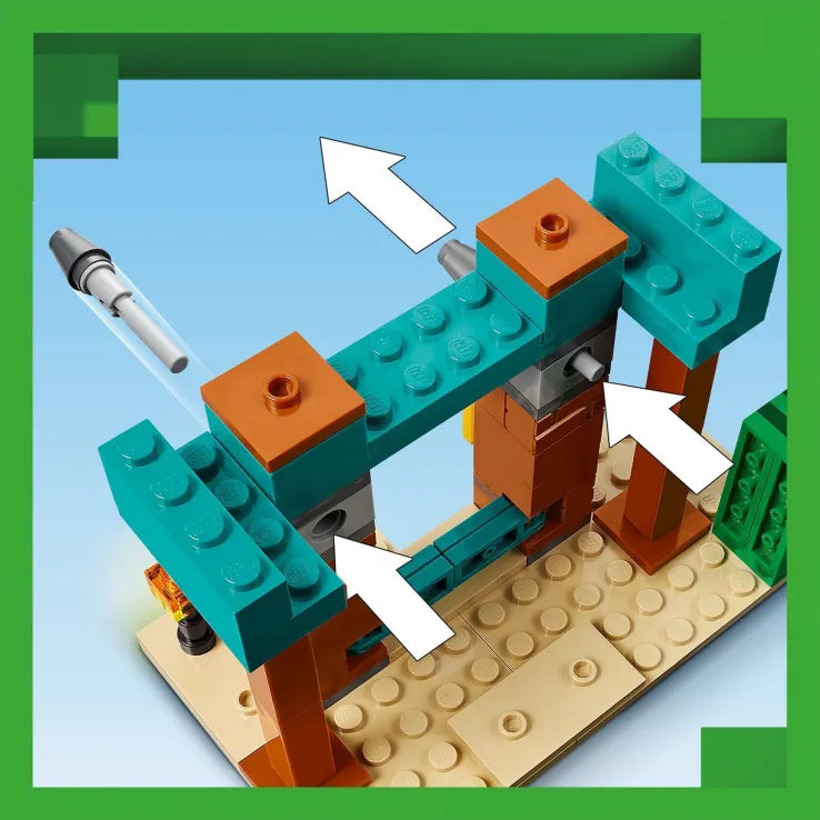 LEGO Minecraft The Illager Desert Patrol (21267) - Fun Planet